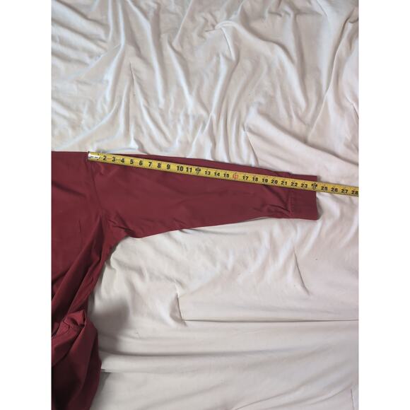 GAP Red Button Down Normcore, Minimal, Prep, Size Medium - Picture 11 of 12